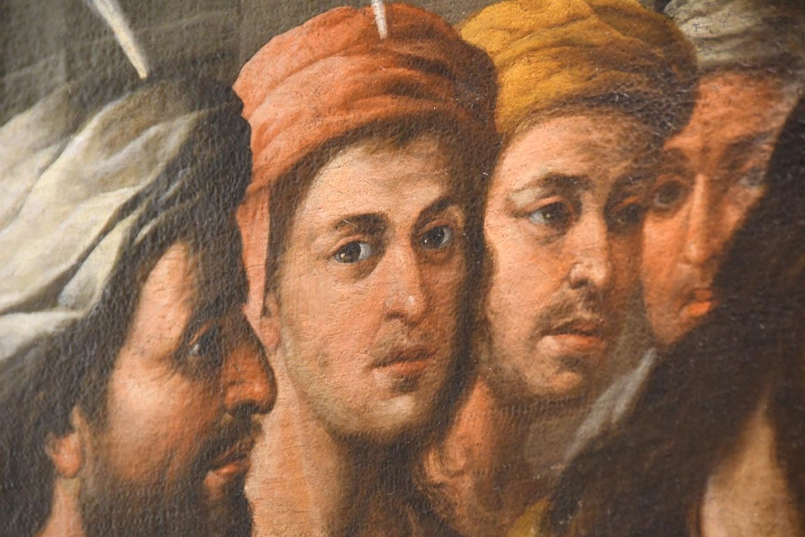 Imágenes de la presentación de la restauración de la pintura de Murillo en el Gran Poder