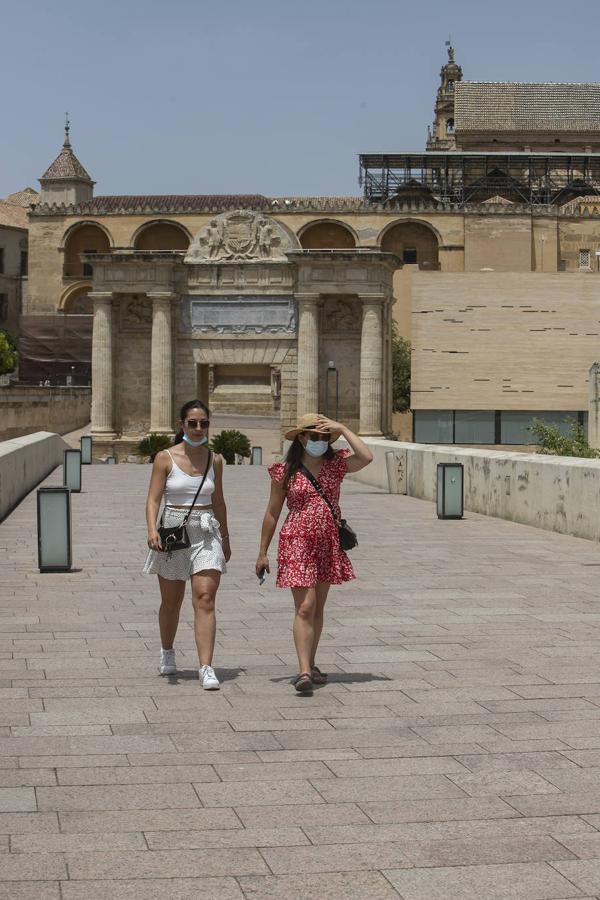 La primera jornada de la ola de calor en Córdoba, en imágenes