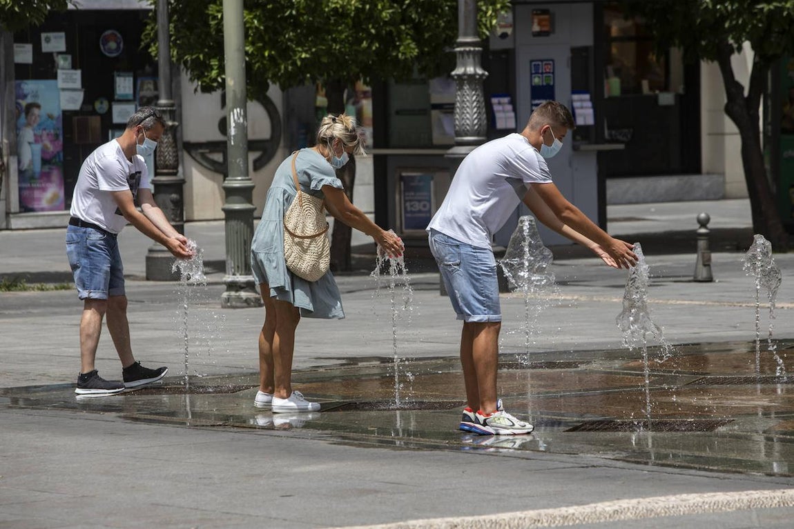 La primera jornada de la ola de calor en Córdoba, en imágenes