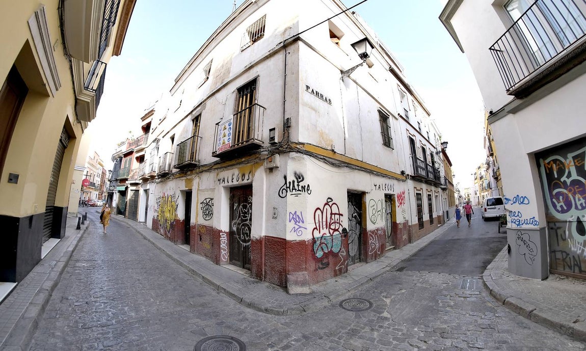 Grafitis en las calles del Centro