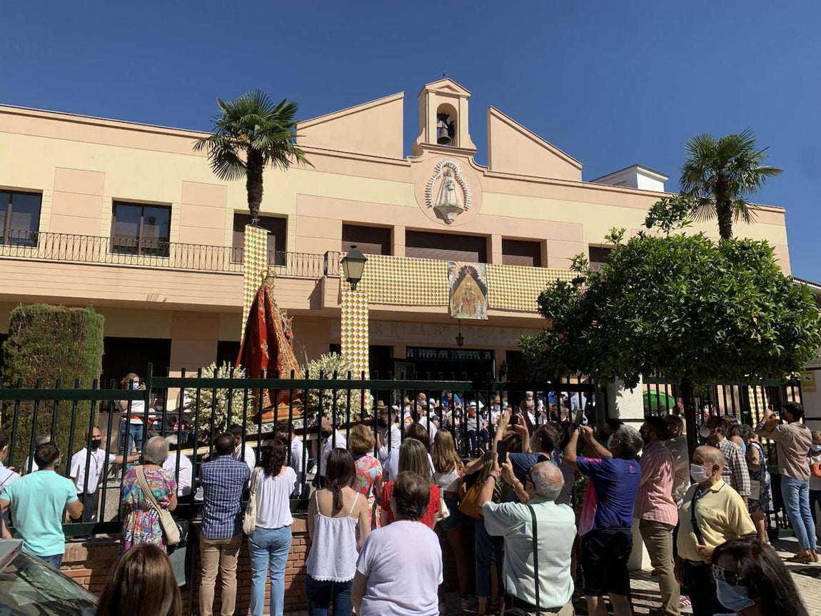 La &#039;Bajá&#039; de la Virgen de la Sierra en Cabra, en imágenes