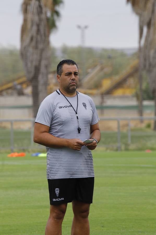 El entrenamiento del Córdoba CF en la festividad de la Virgen de la Fuensanta, en imágenes