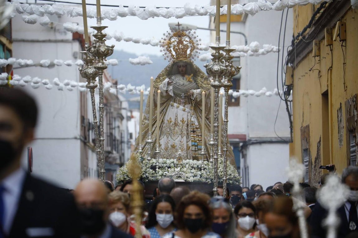 El rosario de la Virgen de la Estrella de Córdoba, en imágenes