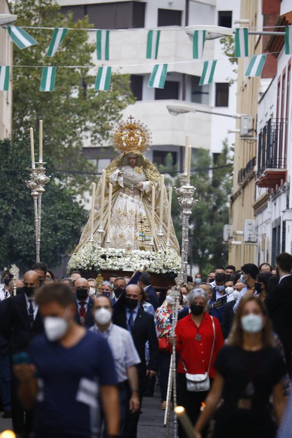 El rosario de la Virgen de la Estrella de Córdoba, en imágenes