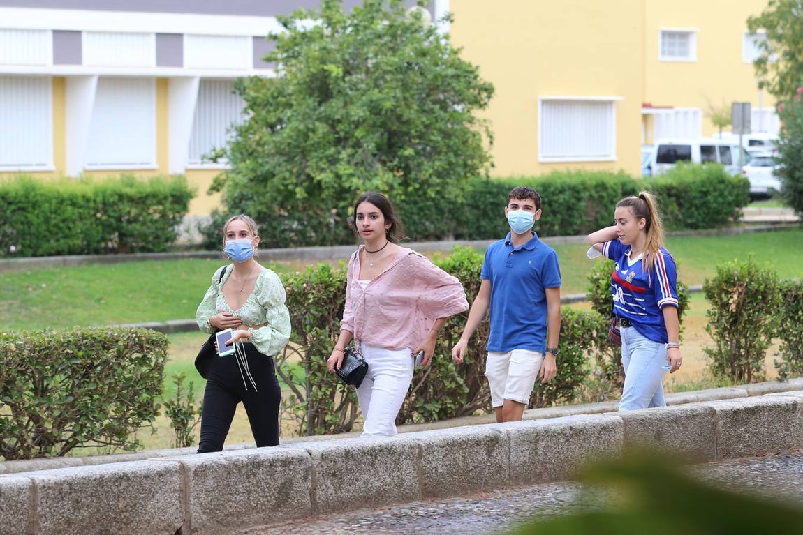 Jornada de bienvenida a los estudiantes de la Universidad Pablo de Olavide