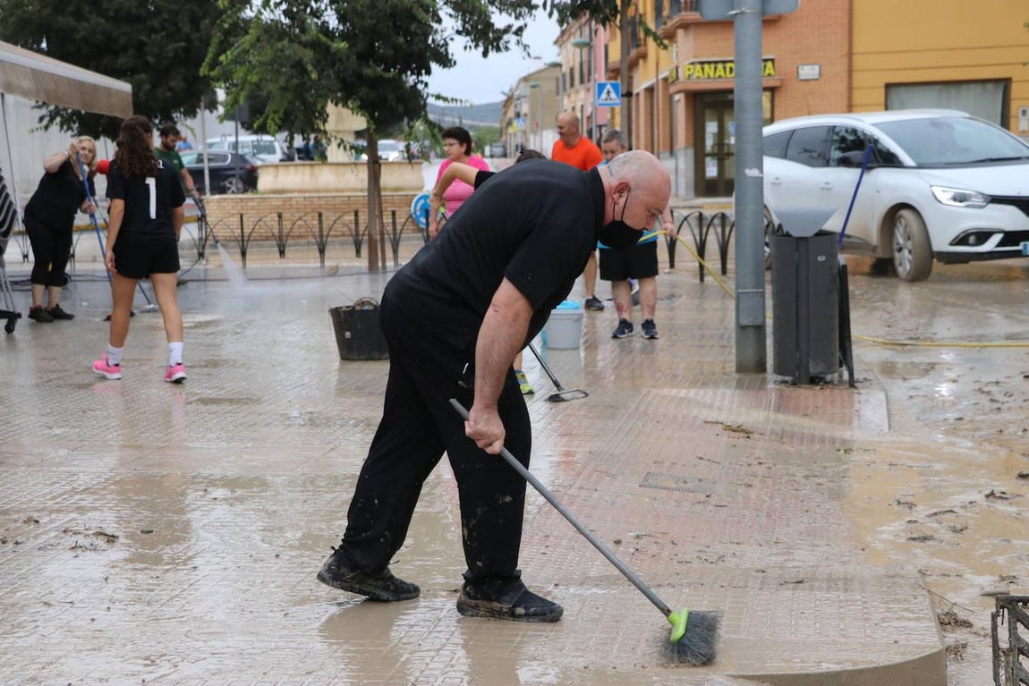 Inundaciones en Córdoba | La tromba de agua en Lucena y sus consecuencias, en imágenes