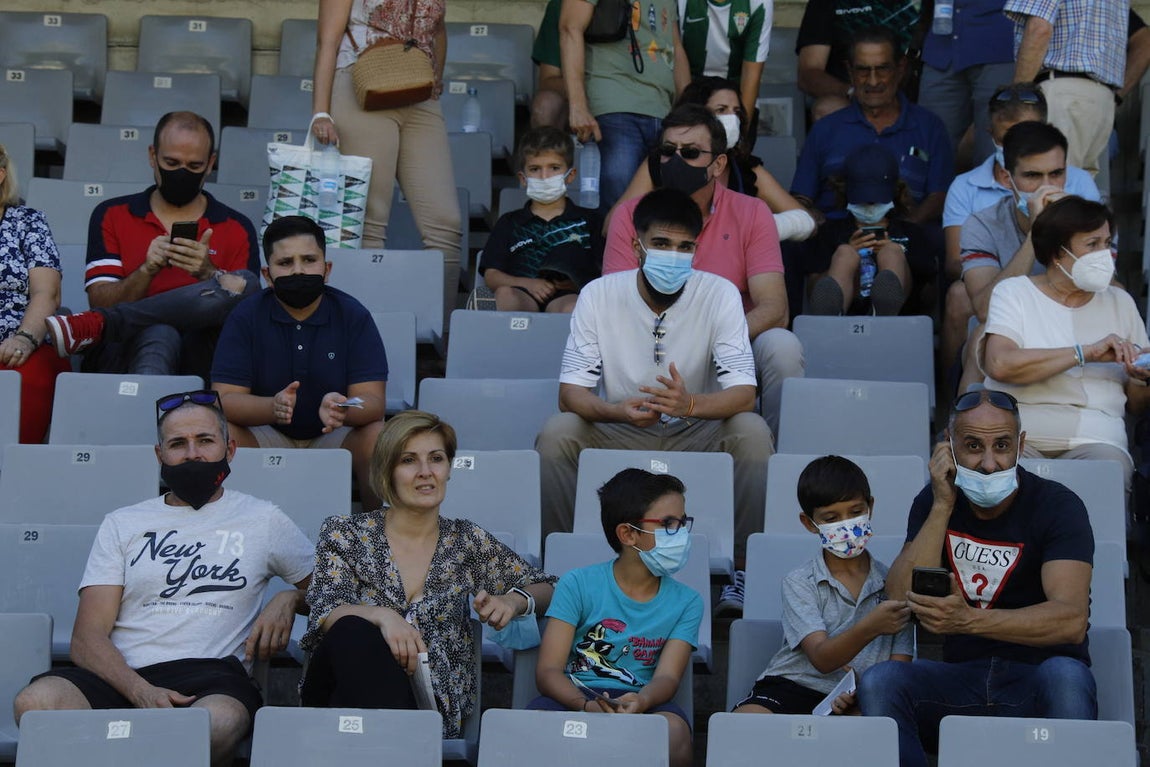 La alegría del Arcángel en la cuarta victoria del Córdoba CF ante el Don Benito