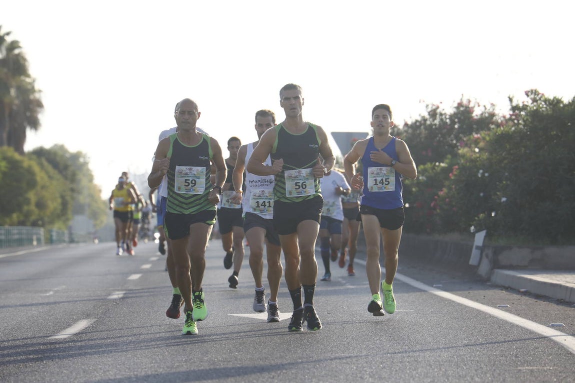 La media maratón Córdoba-Almodóvar, en imágenes