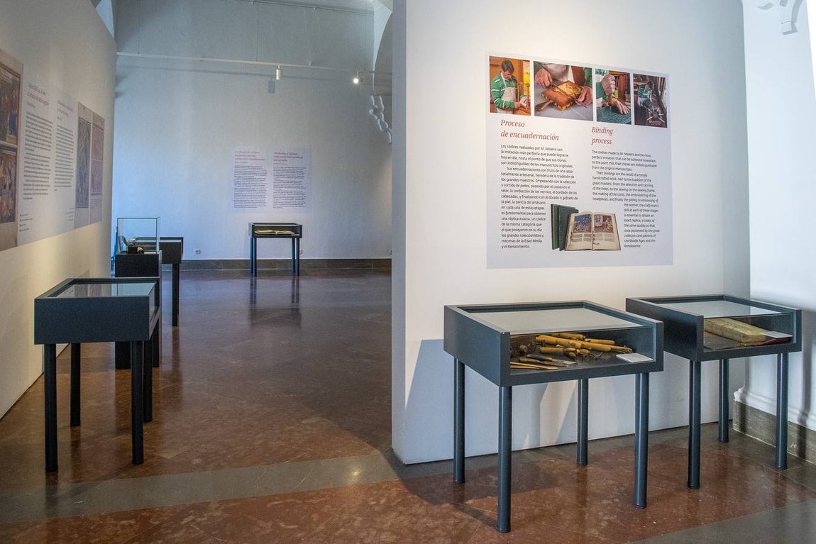 En imágenes, la exposición &#039;Plantas y flores curativas en los códices iluminados (siglos X - XVI)&#039; en el Alcázar de Sevilla