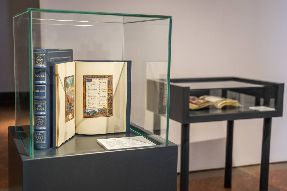 En imágenes, la exposición &#039;Plantas y flores curativas en los códices iluminados (siglos X - XVI)&#039; en el Alcázar de Sevilla