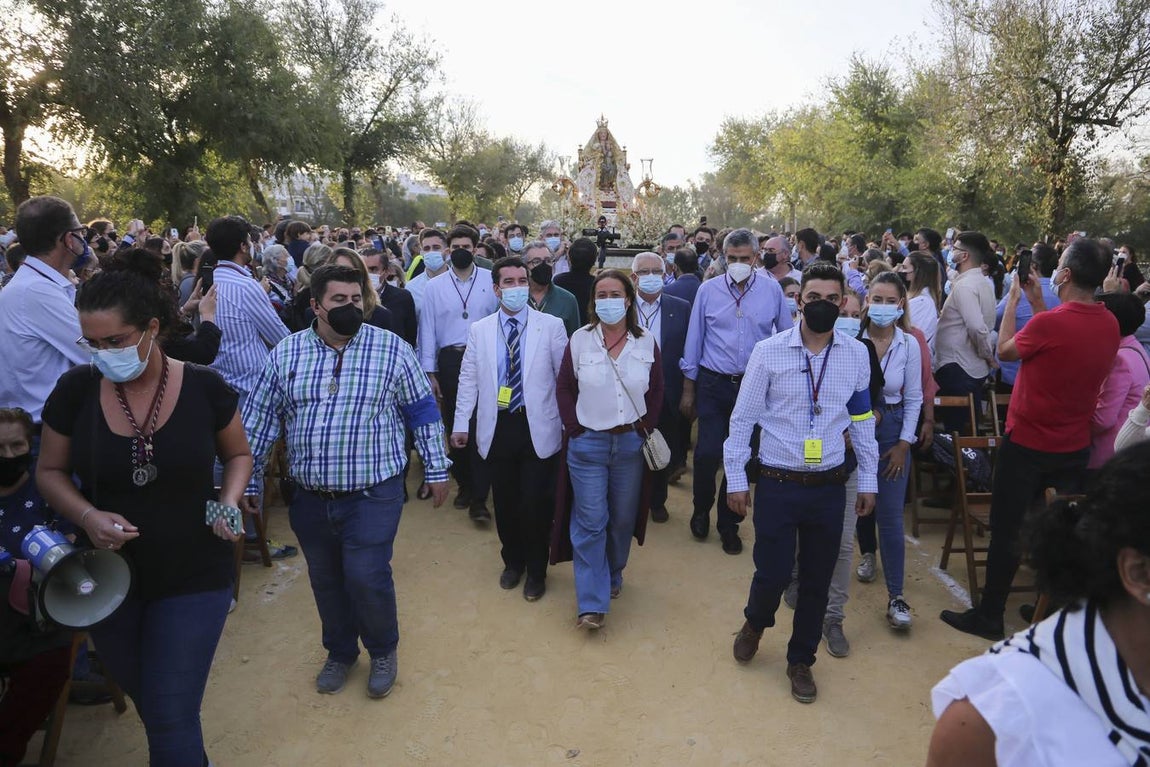En imágenes, la peregrinación de la Virgen de Valme hasta el cortijo de Cuarto