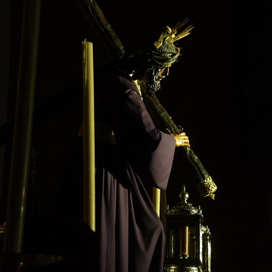 Las imágenes del Gran Poder en la parroquia de la Blanca Paloma