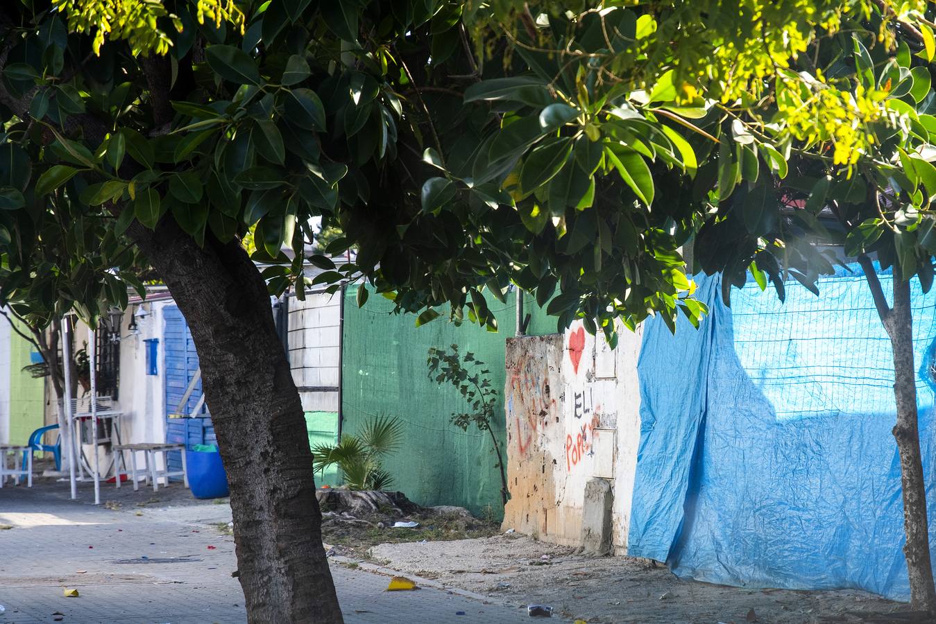 El chabolismo se mantiene en Sevilla pese a la erradicación inminente de El Vacie