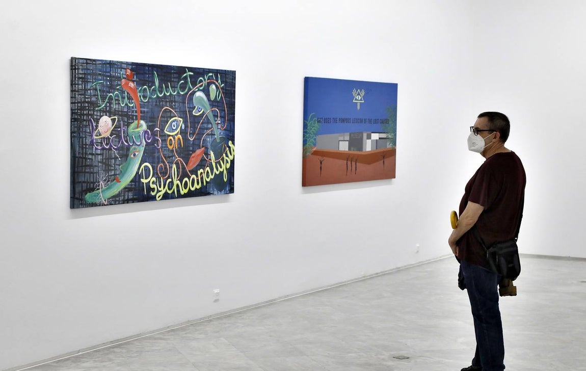 La exposición &#039;La Máquina Española&#039; revisa en el CAAC el impacto de la galería andaluza en el arte español de los 80