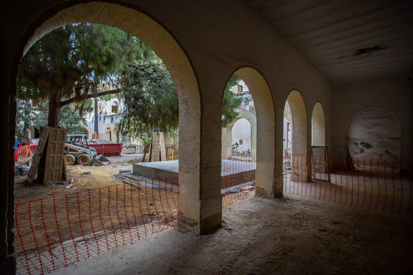 Reforma del antiguo pabellón de ingresos de la cárcel de Ranilla, en imágenes