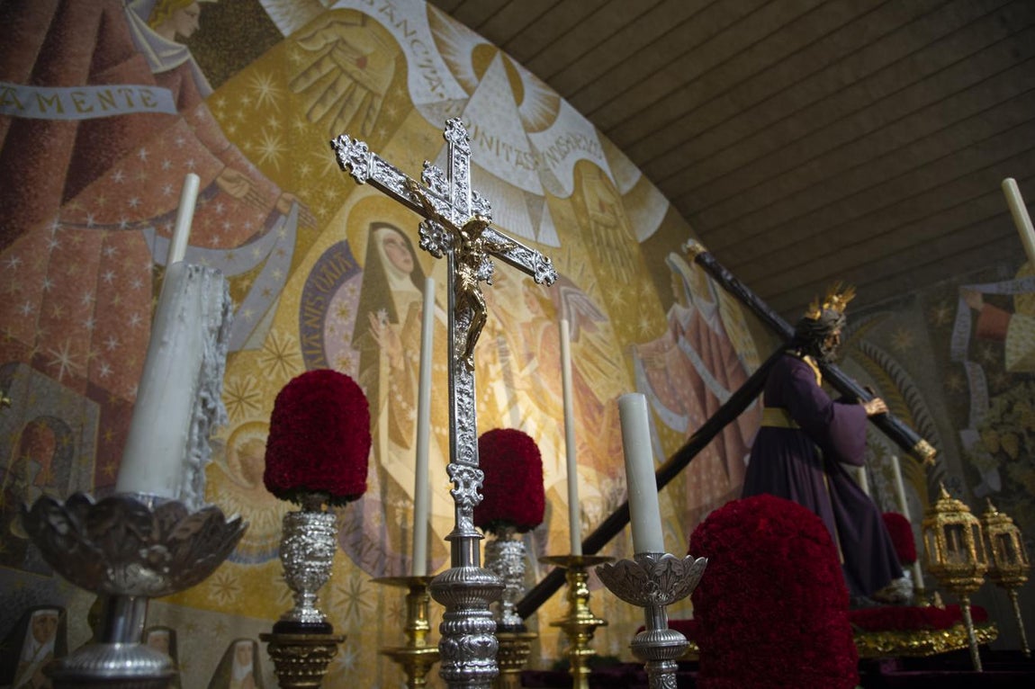 El Señor del Gran Poder en la parroquia de Santa Teresa