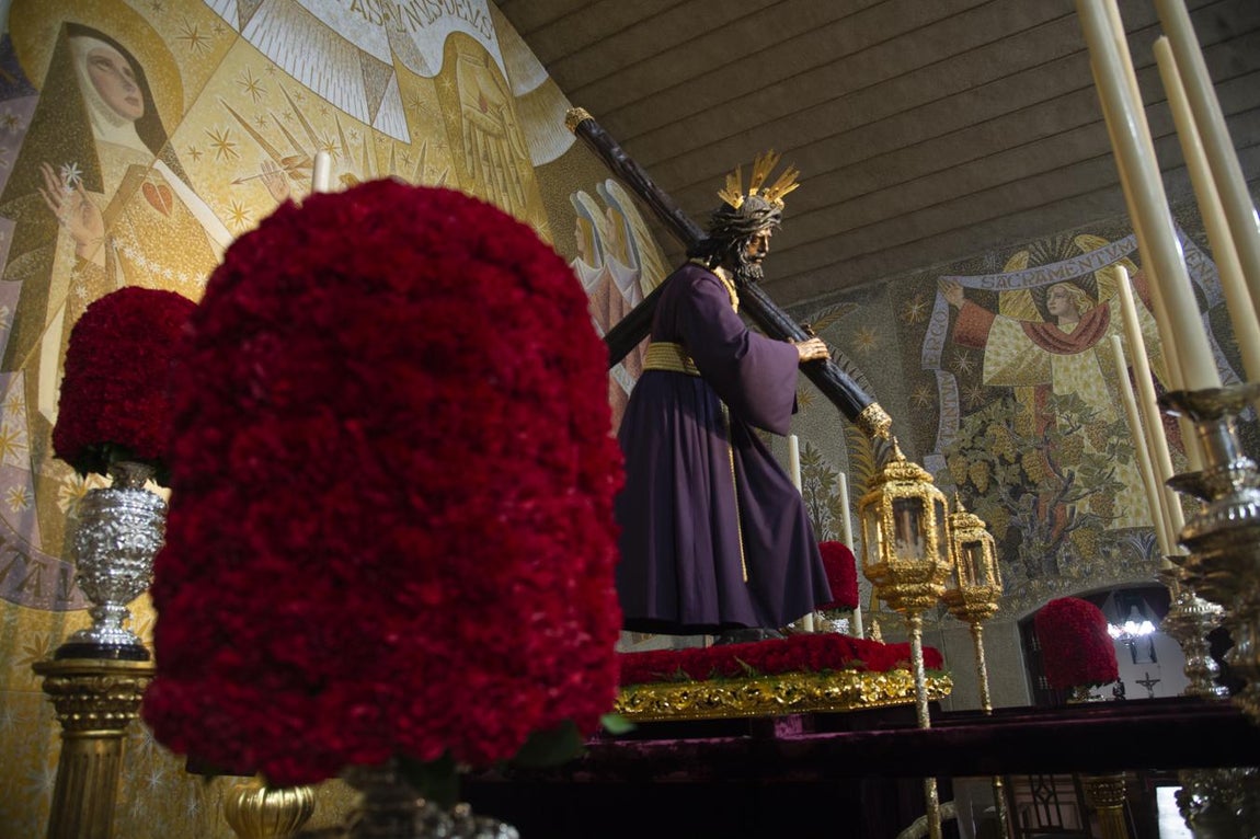 El Señor del Gran Poder en la parroquia de Santa Teresa