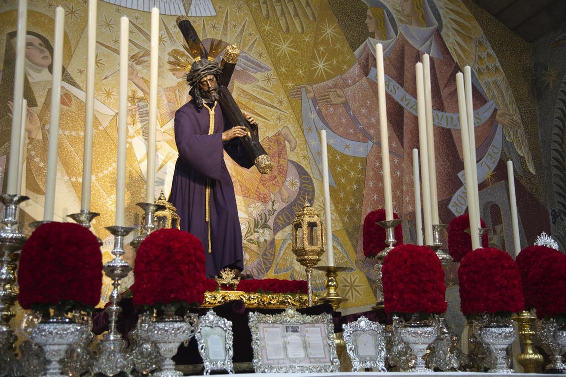 El Señor del Gran Poder en la parroquia de Santa Teresa