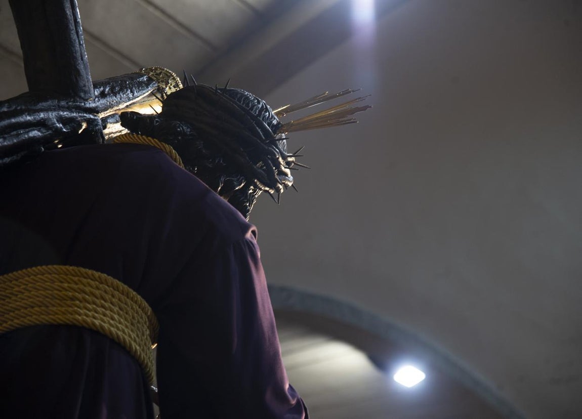 El Señor del Gran Poder en la parroquia de Santa Teresa