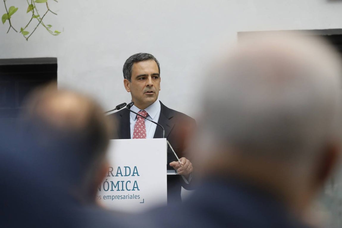 En imágenes, Javier García, presidente del Sareb, en La Mirada Económica de ABC Córdoba