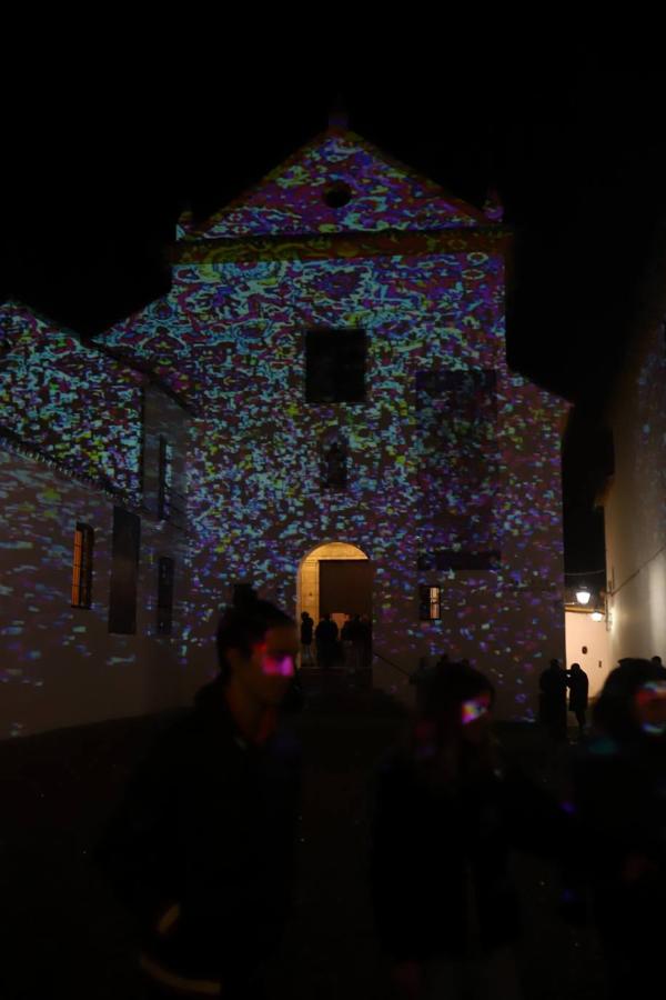 El mapping de la hermandad de la Paz de Córdoba, en imágenes