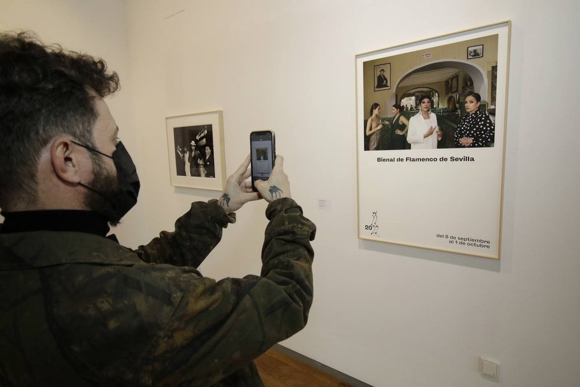 Presentación del cartel de la Bienal de Flamenco de Sevilla. JUAN FLORES
