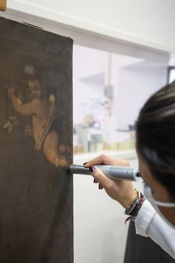 Nuevo laboratorio móvil del IAPH para diagnosticar y restaurar bajo demanda allí donde sea necesario. VANESSA GÓMEZ