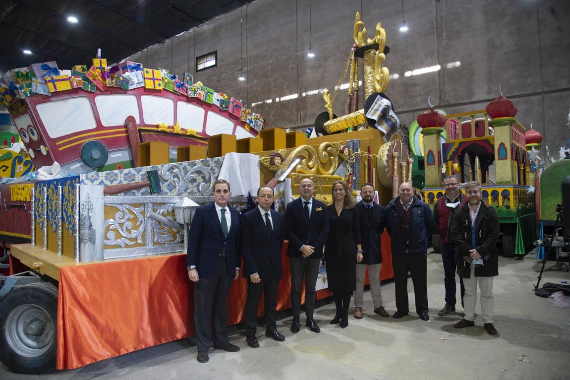 Las imágenes de la carroza del arte sacro de Sevilla