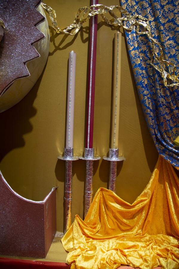 Las imágenes de la carroza del arte sacro de Sevilla