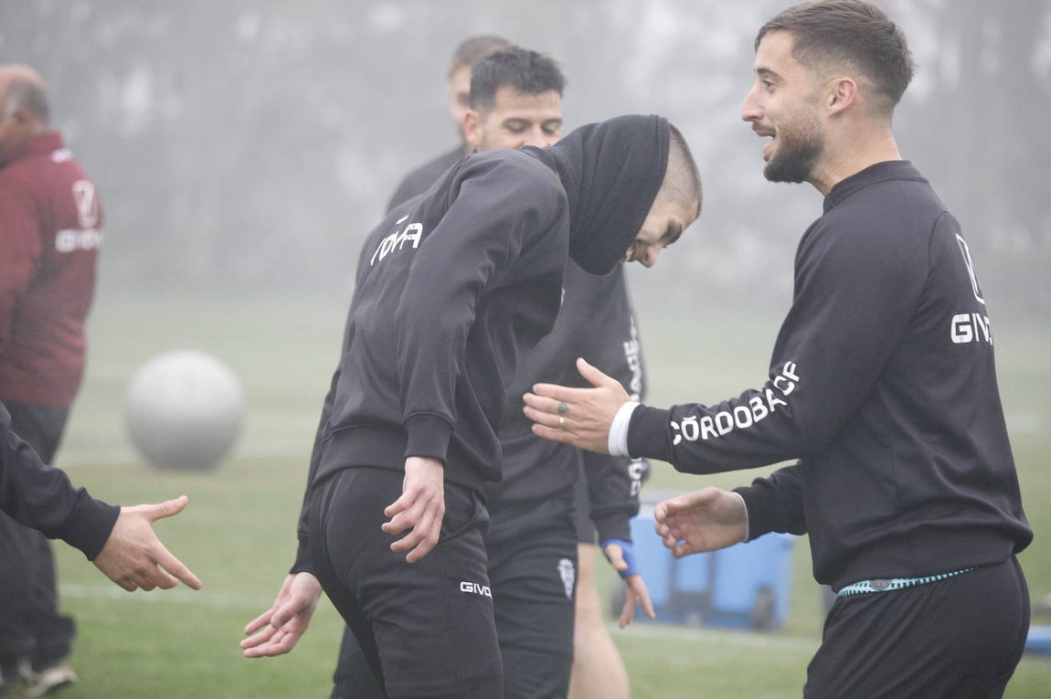 El primer entrenamiento del Córdoba CF en 2022, en imágenes