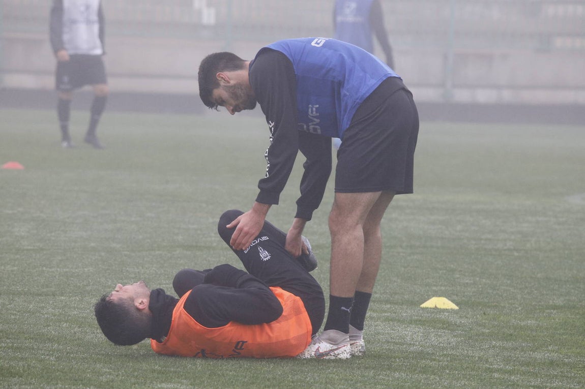 El primer entrenamiento del Córdoba CF en 2022, en imágenes