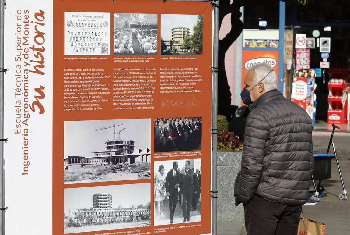 La exposición del 50 aniversario de la Universidad de Córdoba, en imágenes