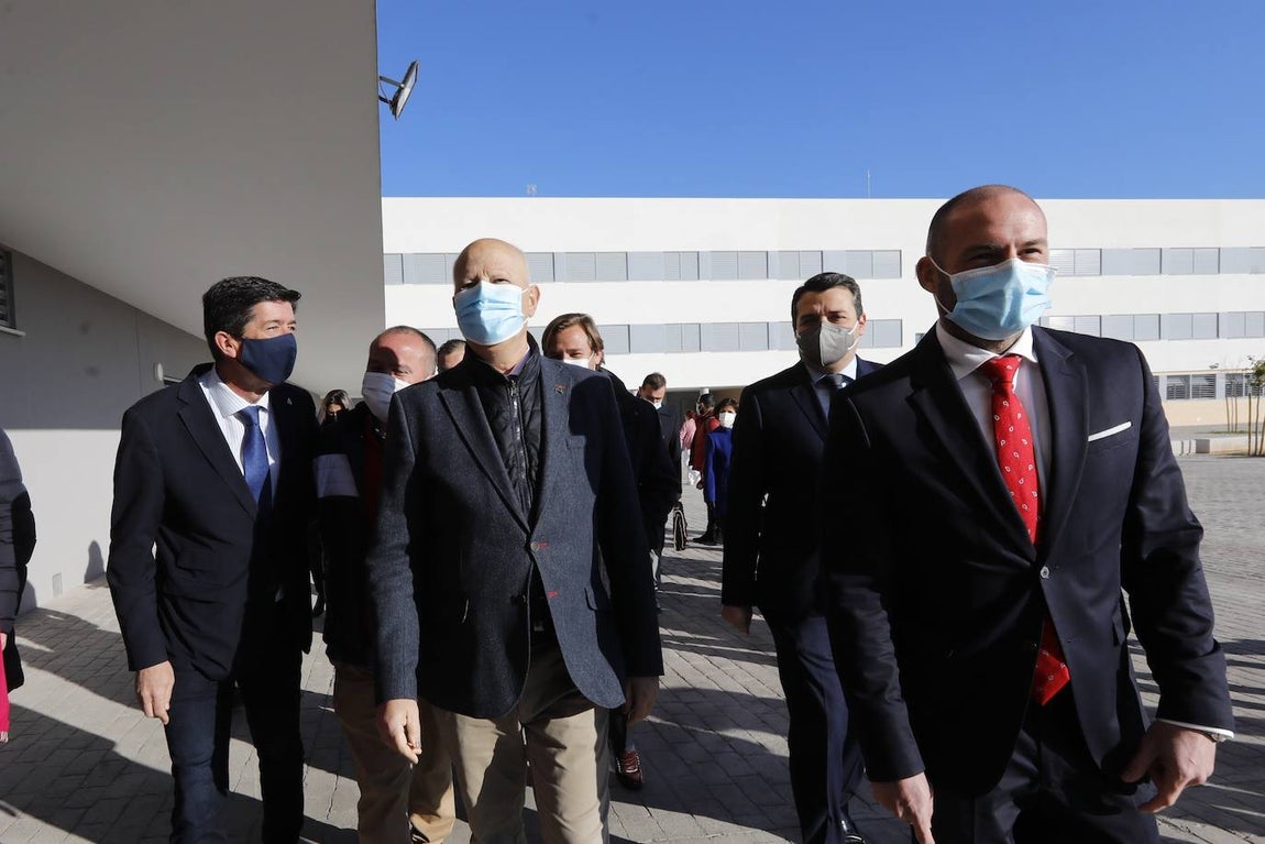 La inauguración del instituto de Miralbaida en Córdoba, en imágenes