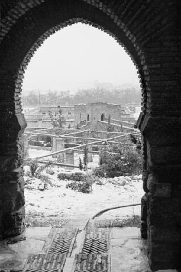 En imágenes, la insólita nevada que cayó sobre Málaga en 1954