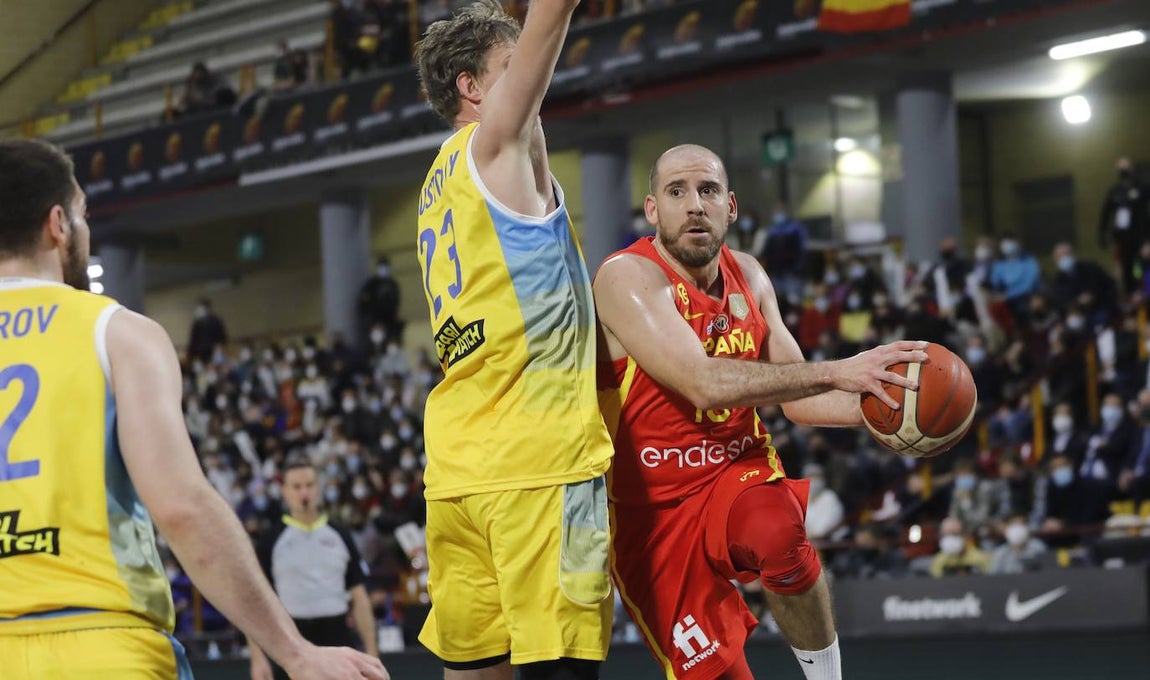 Las mejores imágenes del España - Ucrania de baloncesto en Córdoba