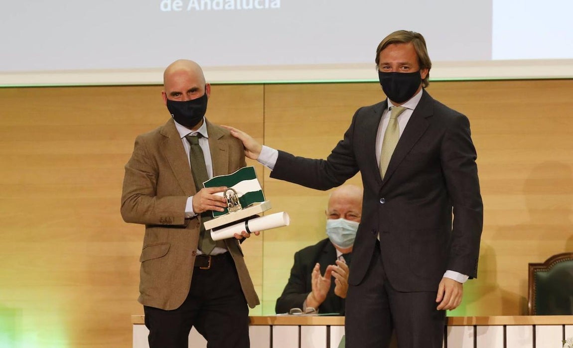 La entrega de las banderas de Andalucía en Córdoba, en imágenes