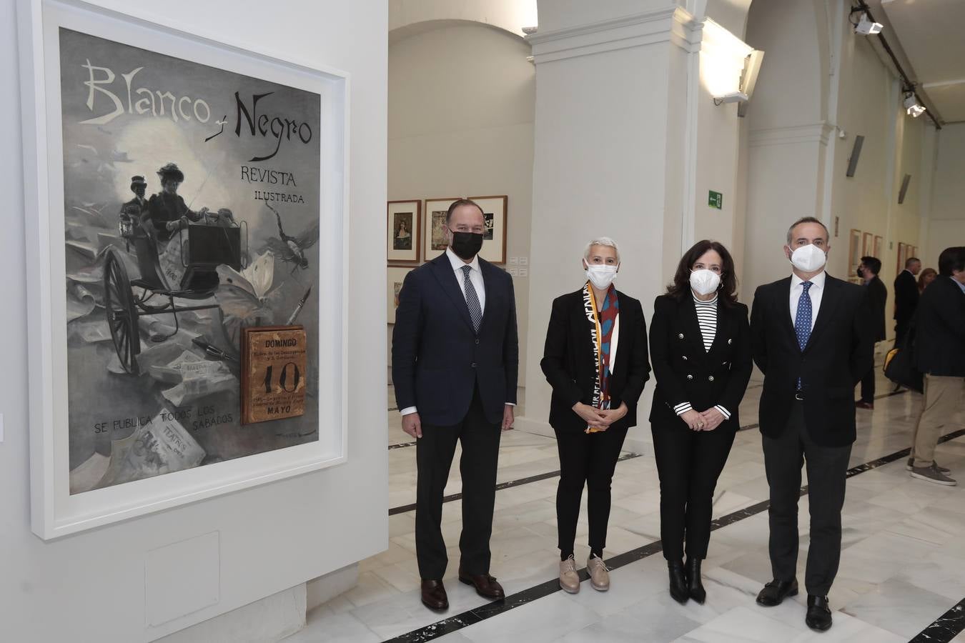 La Galería de ABC se abre para mostrar el universo creativo de las portadas del Blanco y Negro