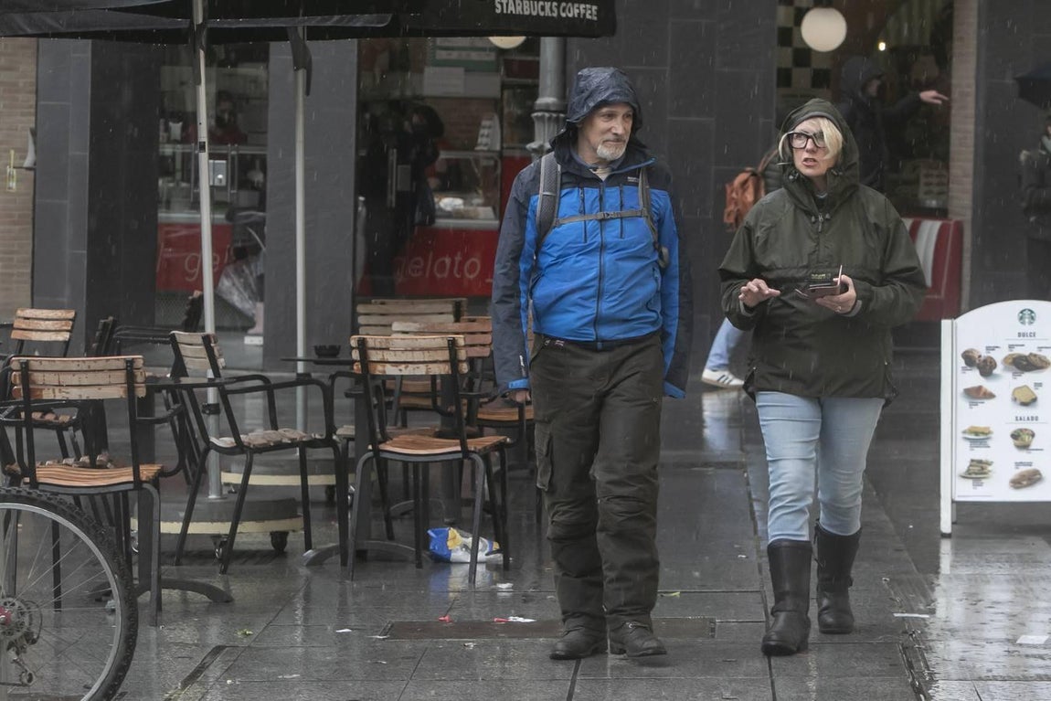 La primera lluvia en semanas en Córdoba, en imágenes