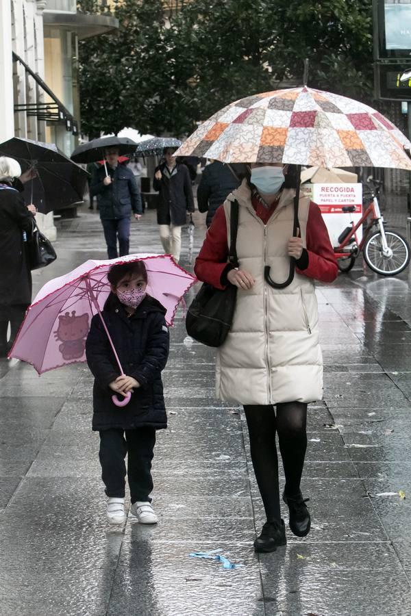 La primera lluvia en semanas en Córdoba, en imágenes