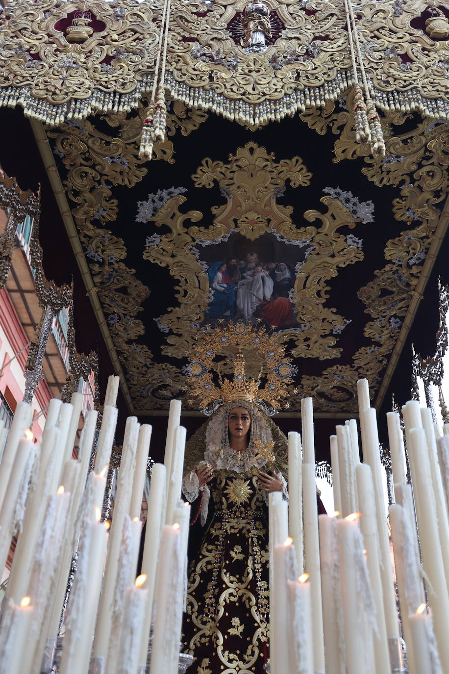 La hermandad del Huerto ilumina Córdoba el Domingo de Ramos