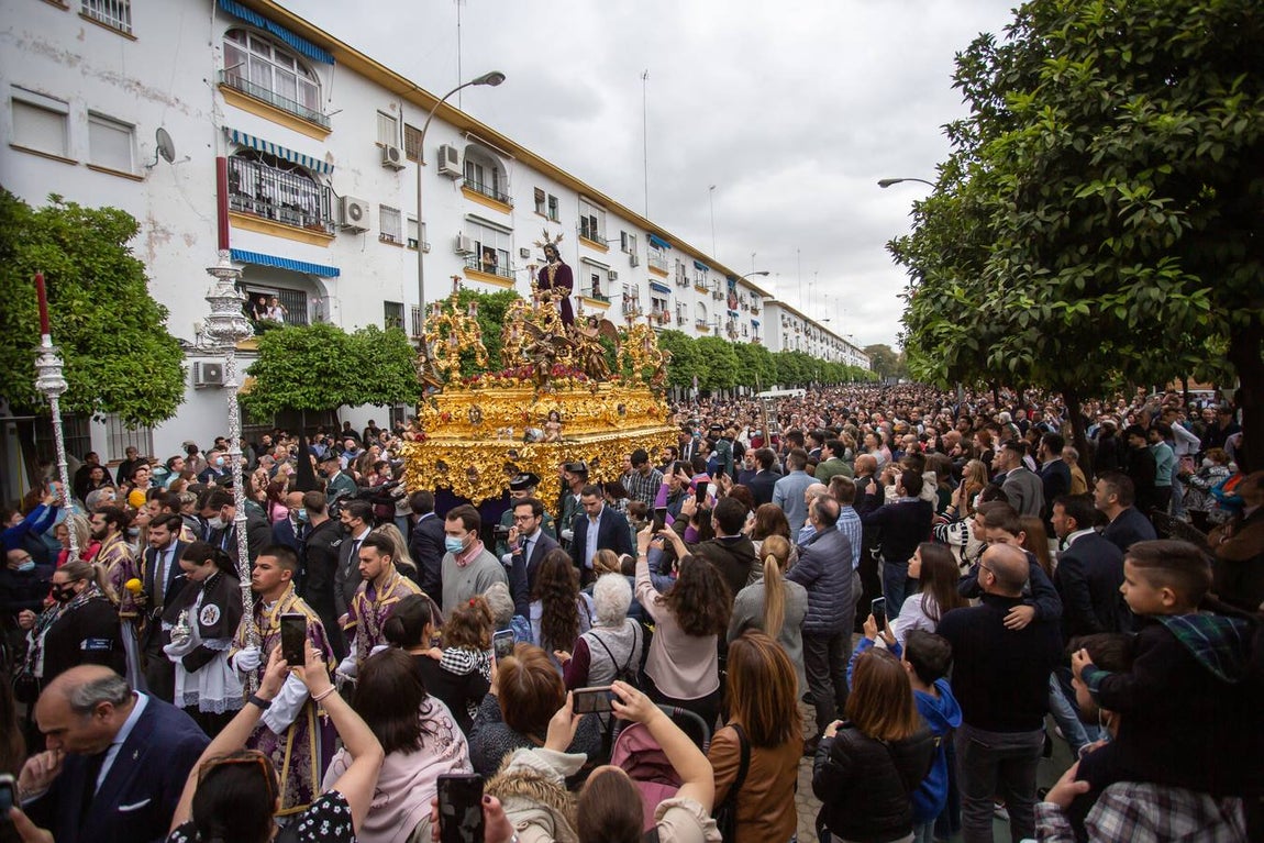 Estación de penitencia de la Hermandad de Santa Genoveva. VANESSA GÓMEZ