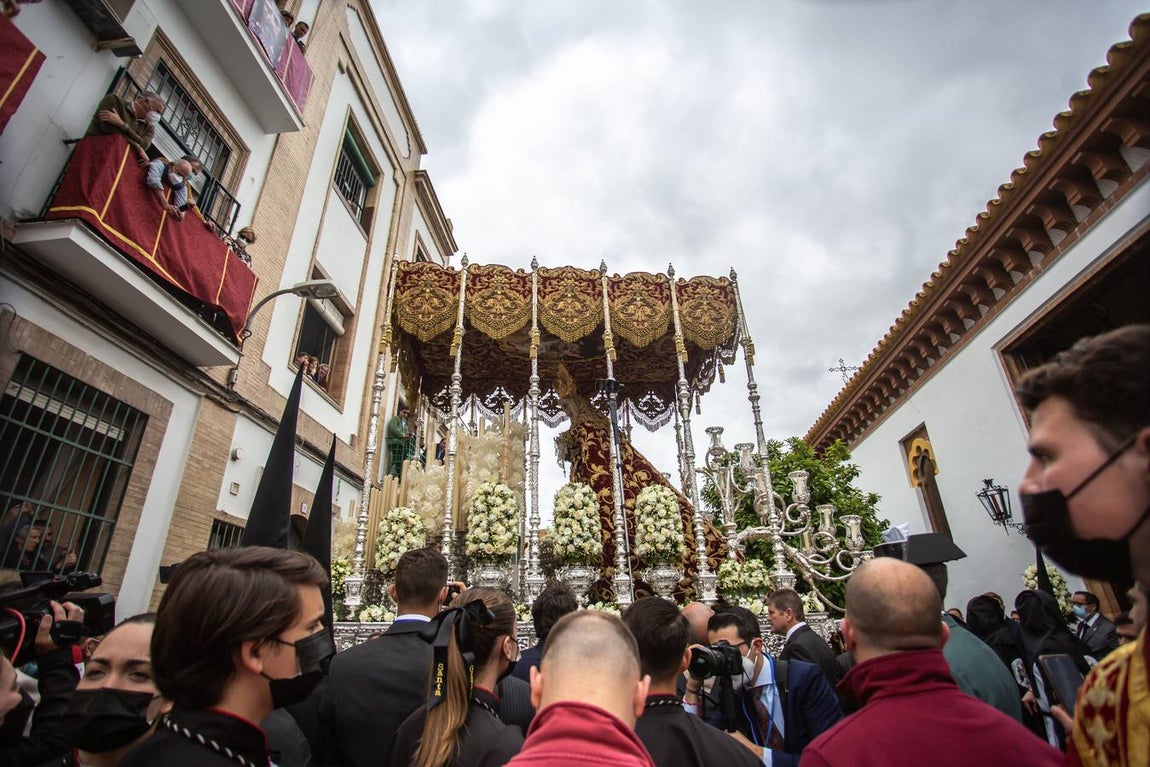 Estación de penitencia de la Hermandad de Santa Genoveva. VANESSA GÓMEZ