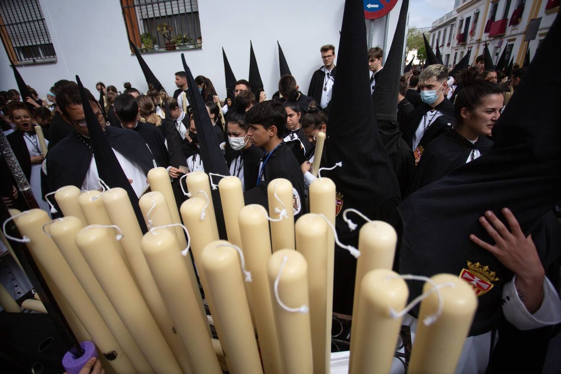 Estación de penitencia de la Hermandad de Santa Genoveva. VANESSA GÓMEZ