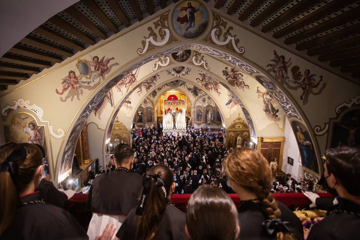 Estación de penitencia de la Hermandad de Santa Genoveva. VANESSA GÓMEZ