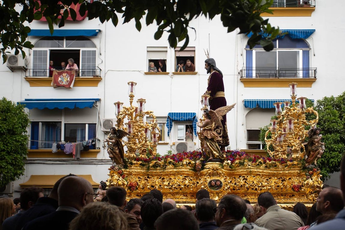 Estación de penitencia de la Hermandad de Santa Genoveva. VANESSA GÓMEZ