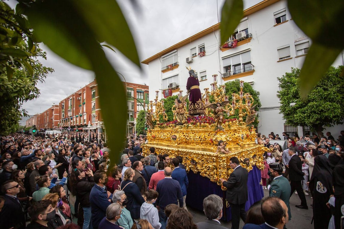 Estación de penitencia de la Hermandad de Santa Genoveva. VANESSA GÓMEZ