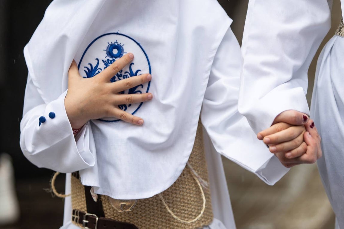 La hermandad de la Candelaria suspende su estación de penitencia en este Martes Santo de 2022. VANESSA GÓMEZ