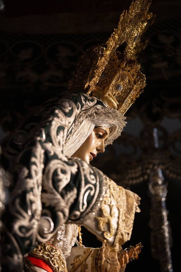 La hermandad de la Candelaria suspende su estación de penitencia en este Martes Santo de 2022. VANESSA GÓMEZ