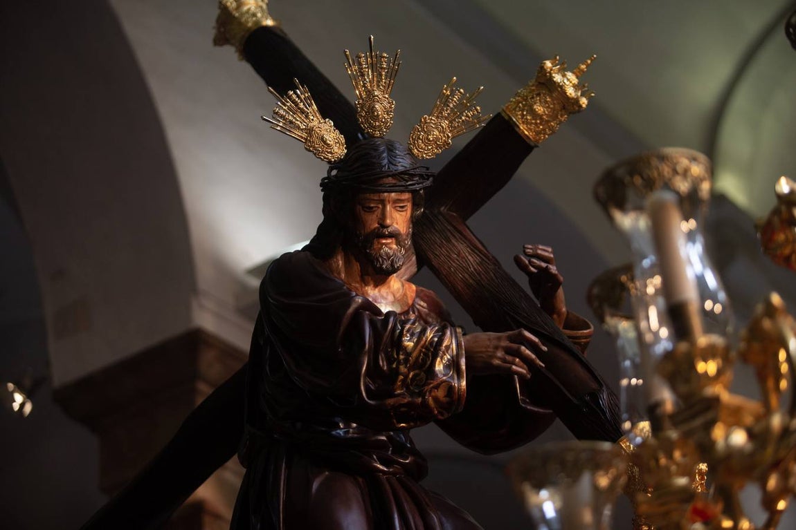 La hermandad de la Candelaria suspende su estación de penitencia en este Martes Santo de 2022. VANESSA GÓMEZ