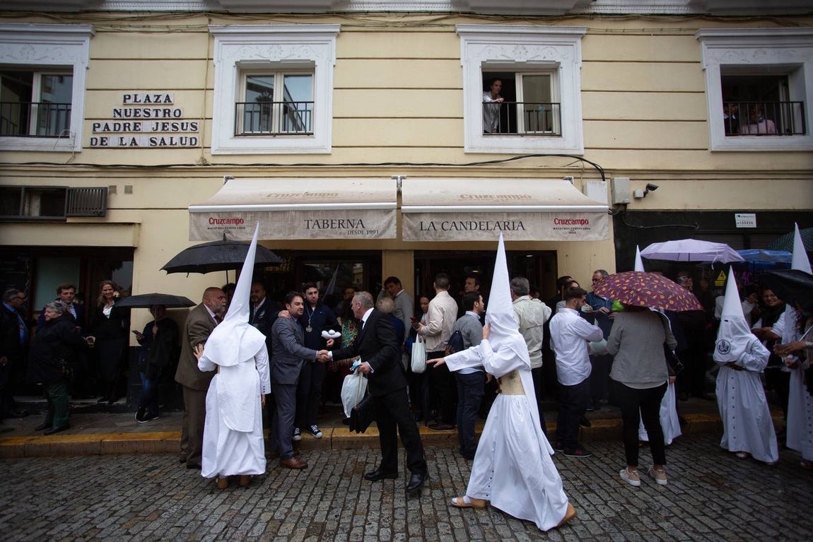 La hermandad de la Candelaria suspende su estación de penitencia en este Martes Santo de 2022. VANESSA GÓMEZ